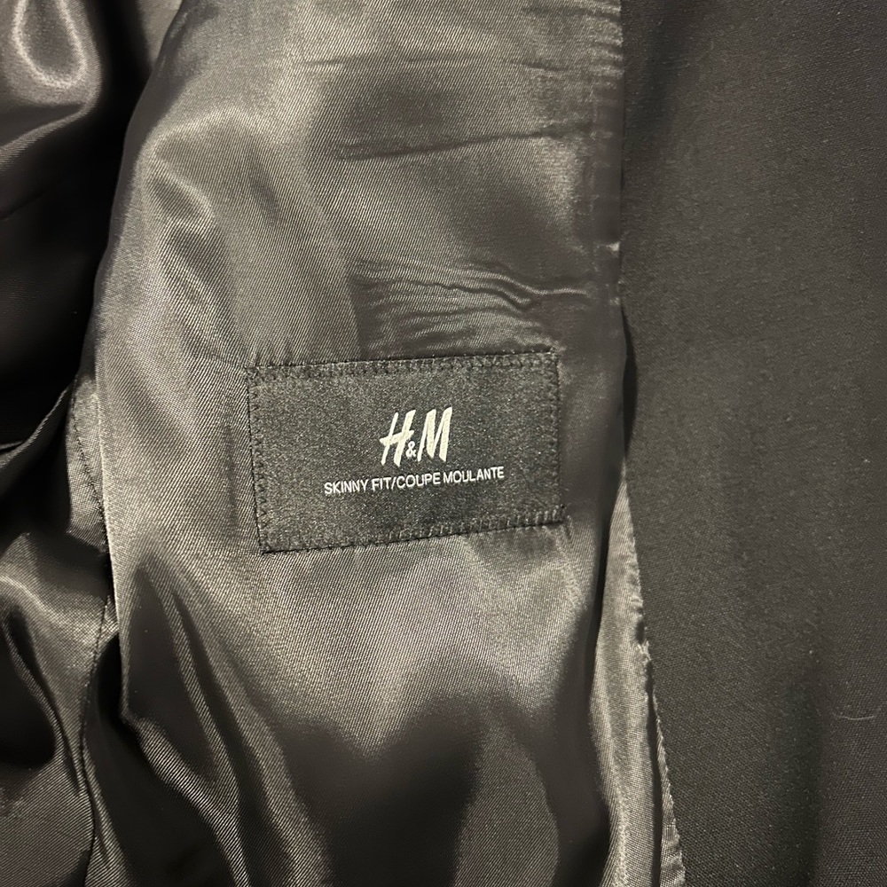 Black Suit Jacket Good Condition. - image 2